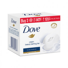 Dove Cream Beauty Bar 3*75Gm